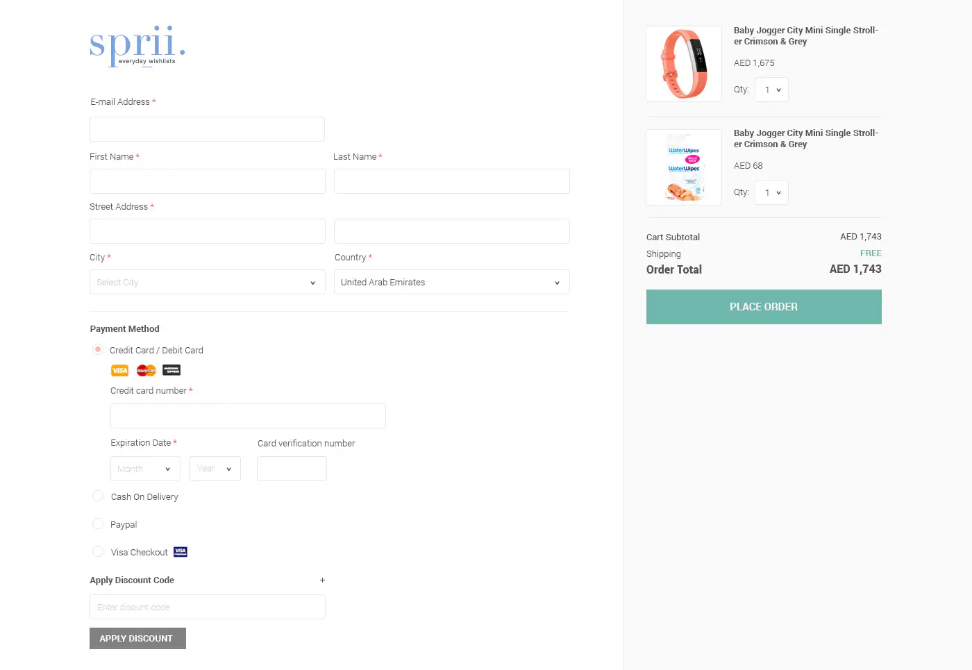 Sprii Webshop gallery 2