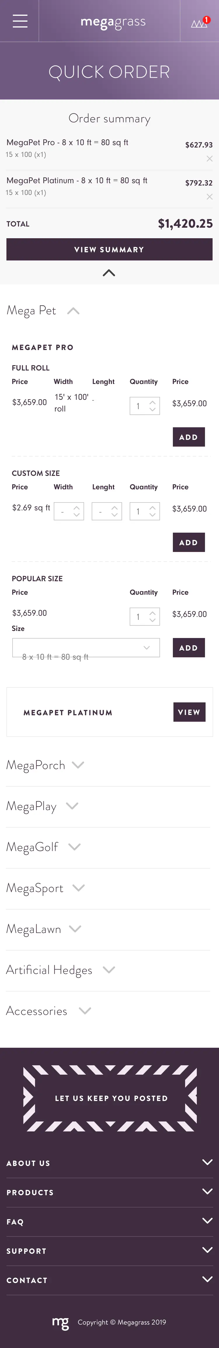 Megagrass gallery 13