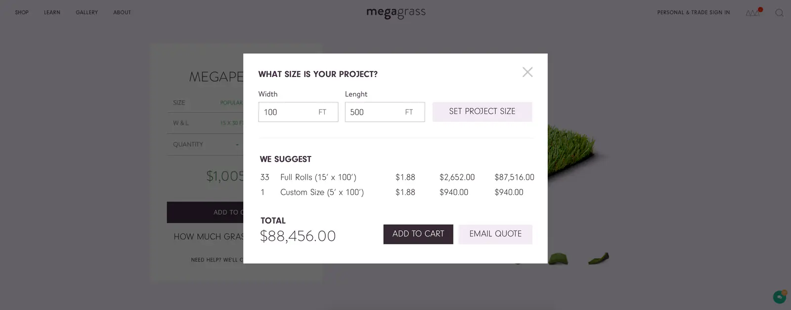 Megagrass gallery 141
