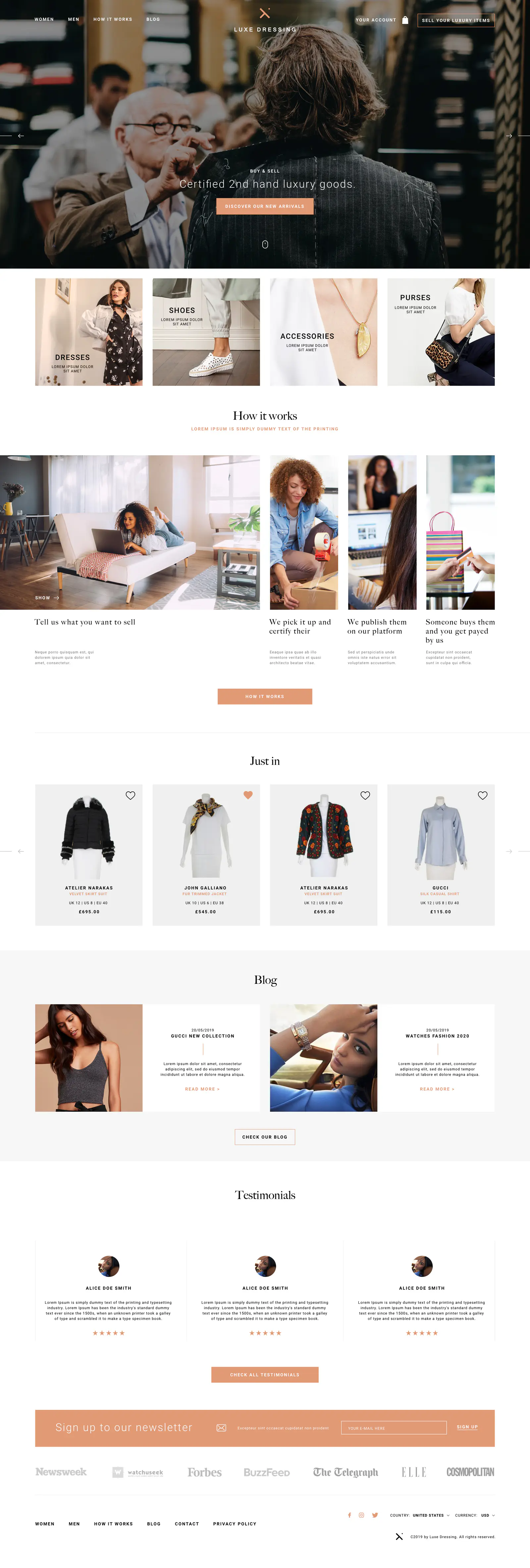 Luxe dressing 2
