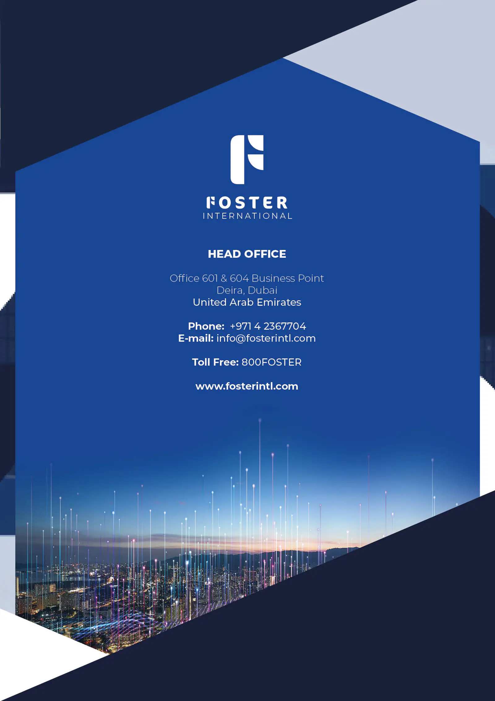 FOSTER Brouhure 1