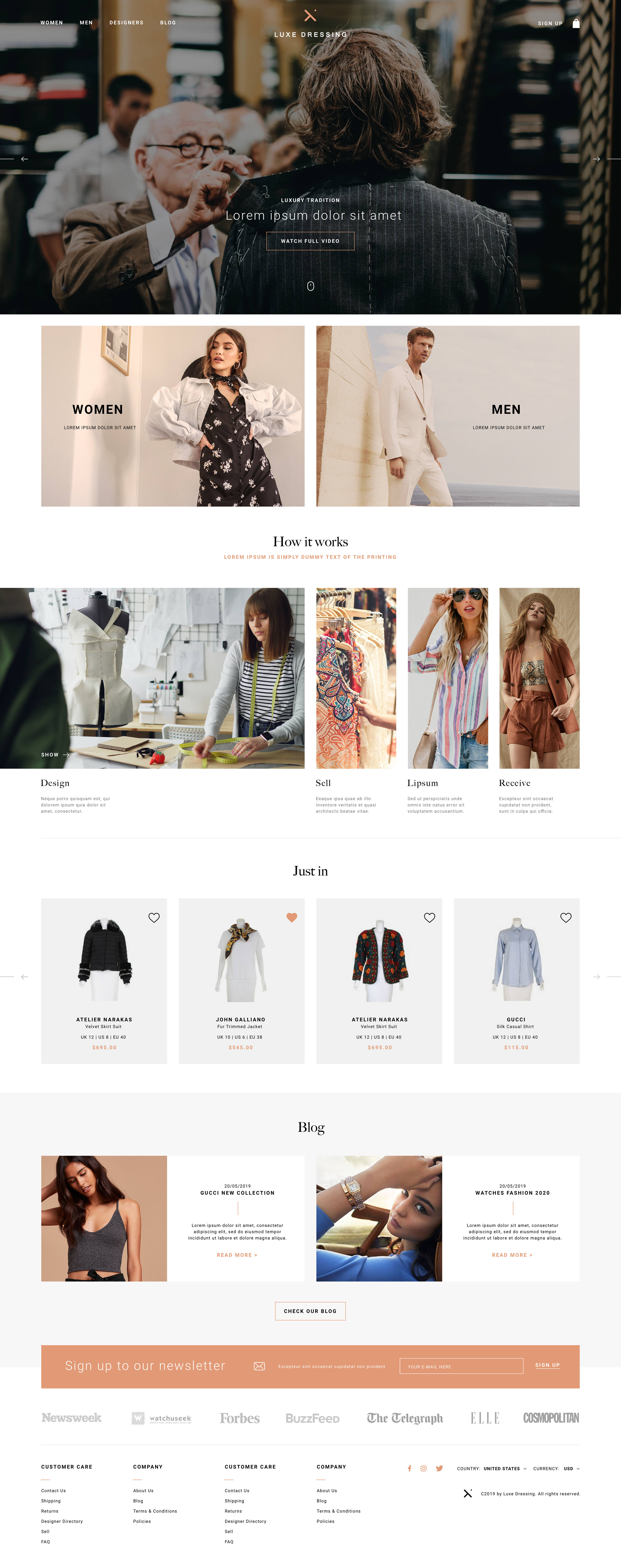 Luxe Dressing Branding gallery 7
