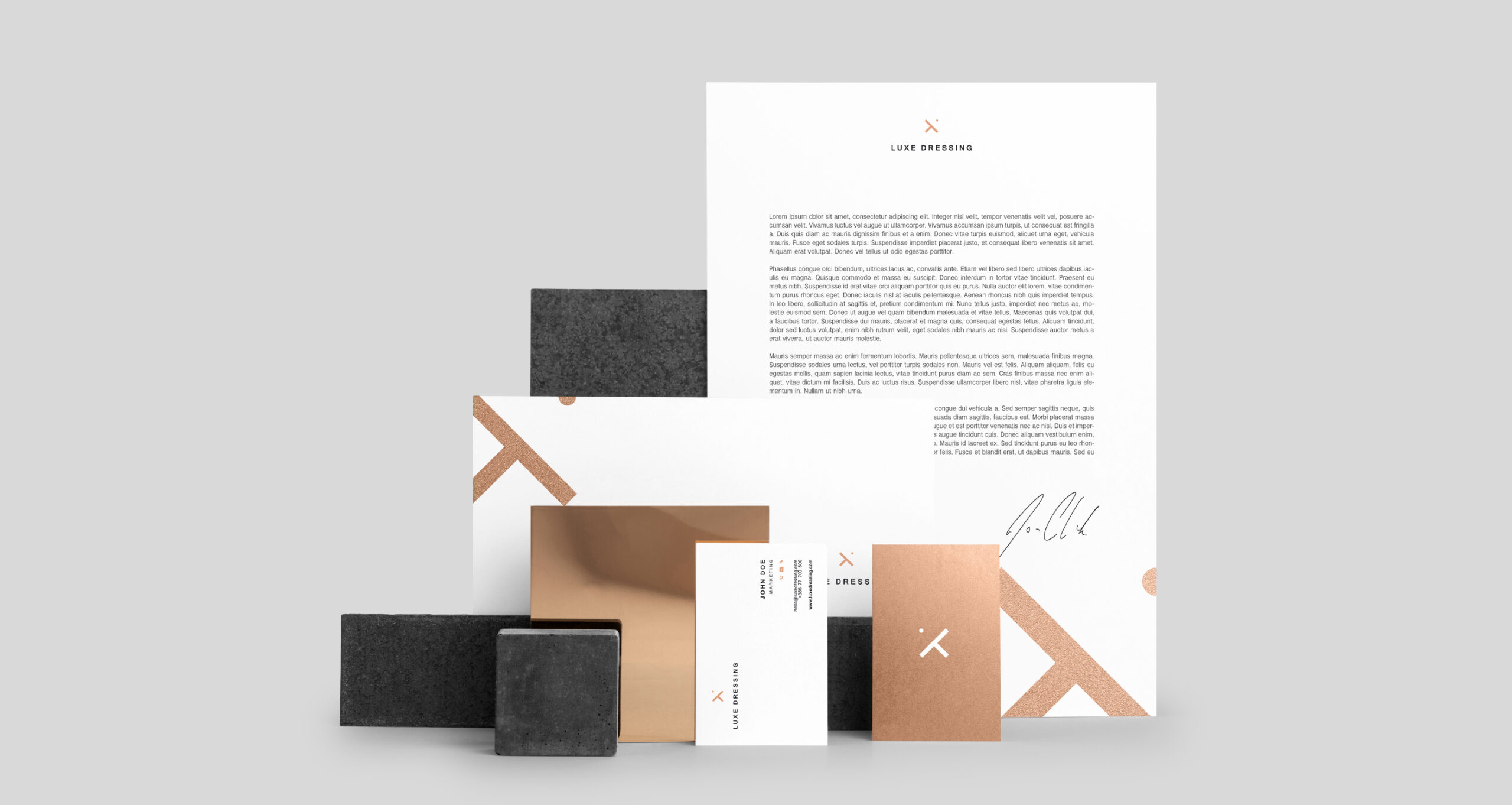 Luxe Dressing Branding gallery 4
